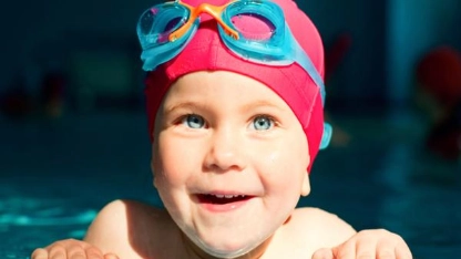 About baby swimming lessons