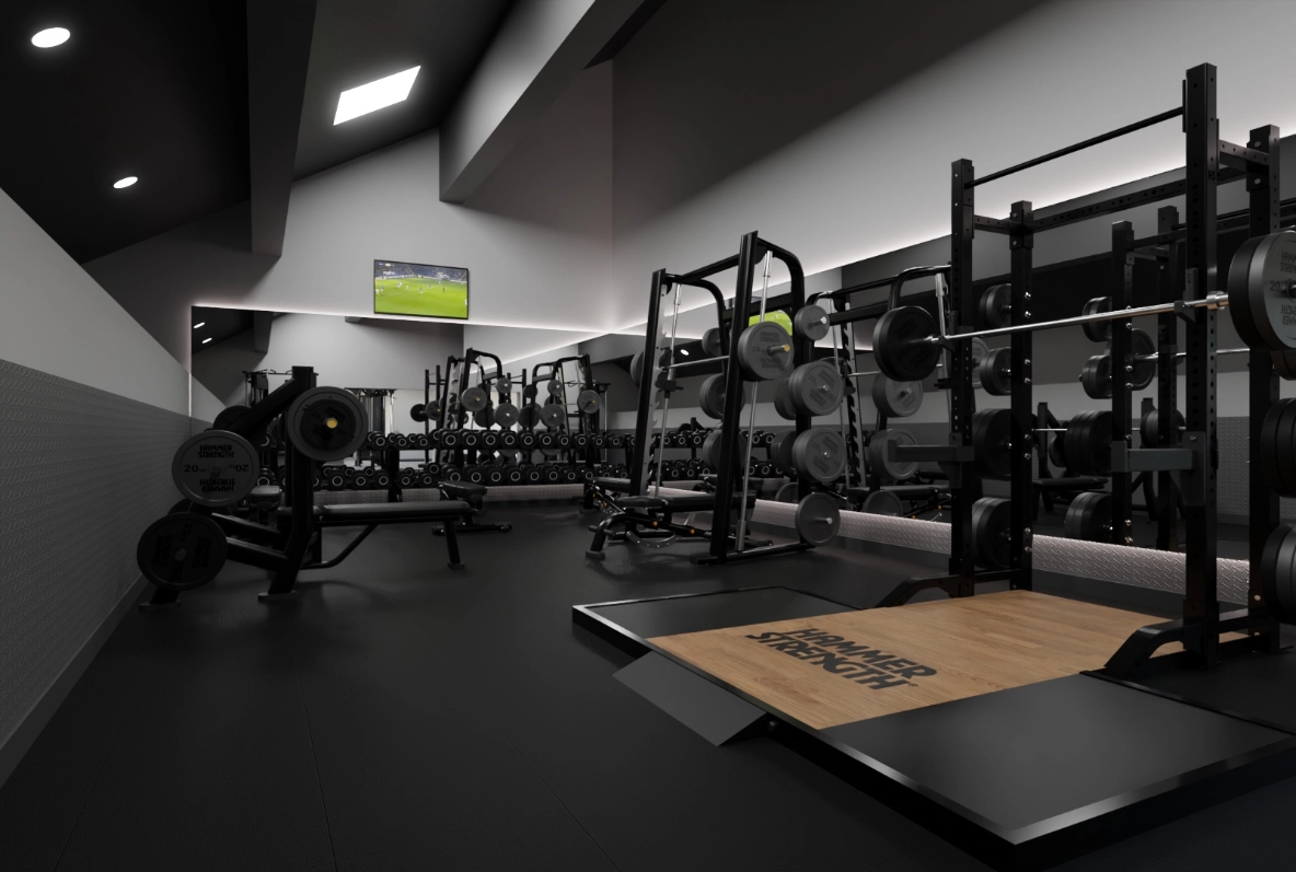 Brand new gym