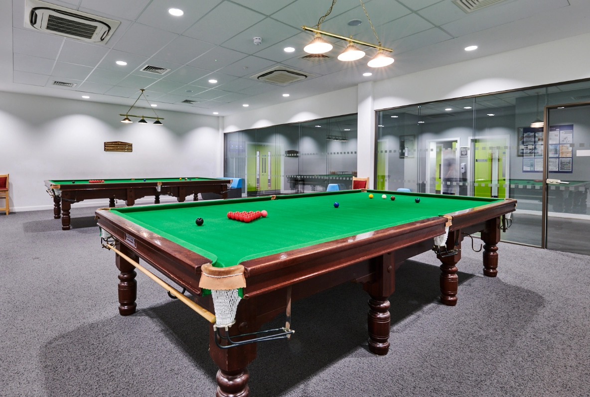 Rushcliffe Arena pool table