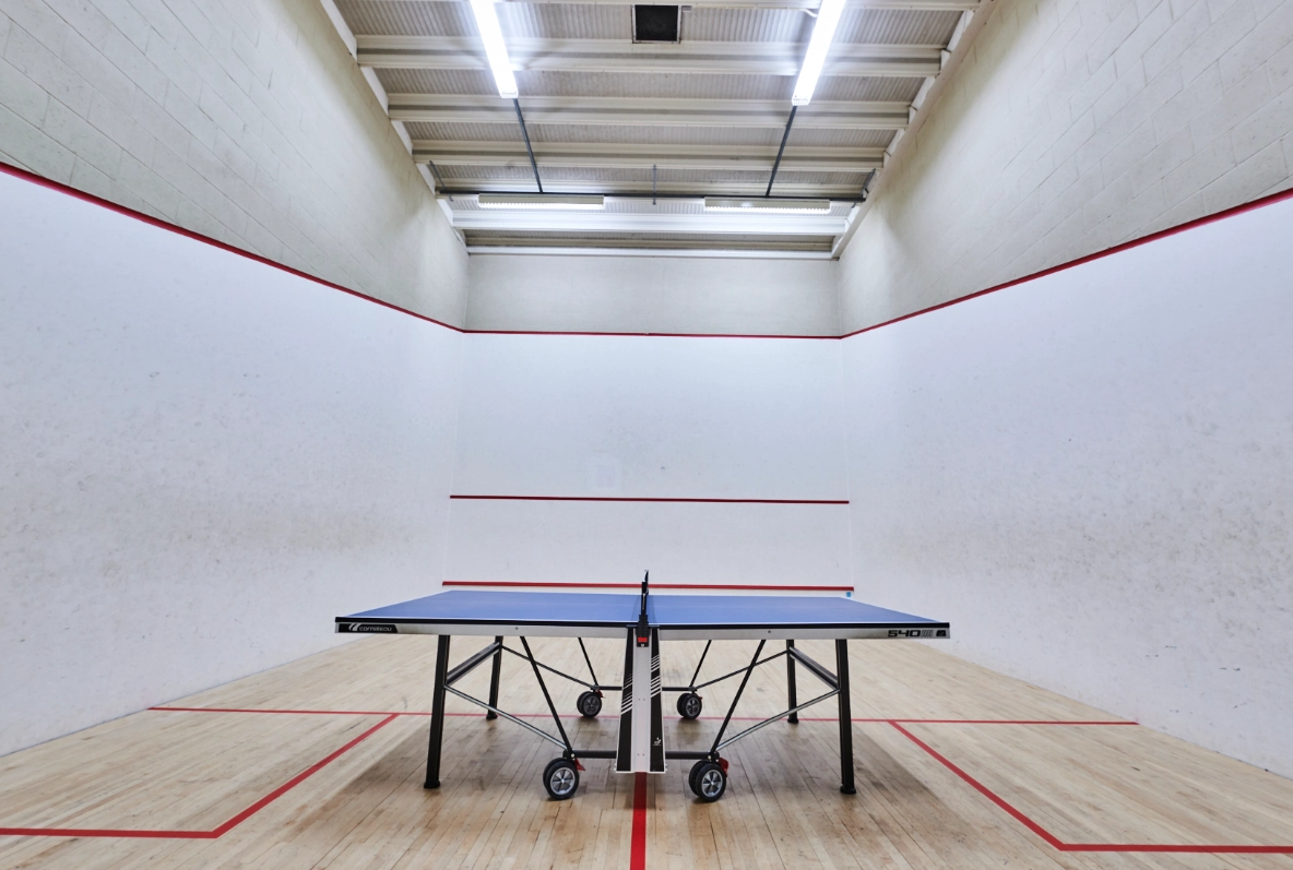 Scotch horn leisure centre table tennis court