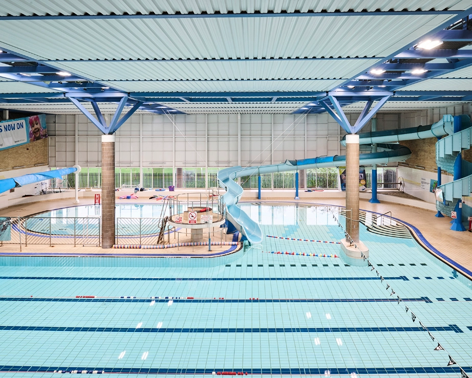 Public Swim With Slide