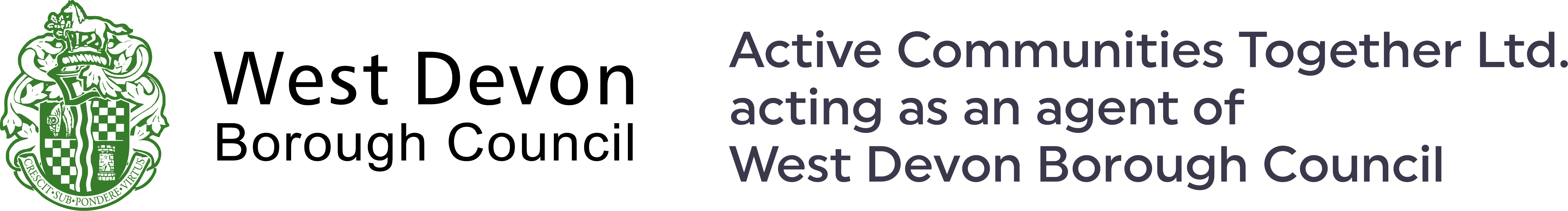Active Communities Together Ltd. acting as an agent of West Devon Borough Council